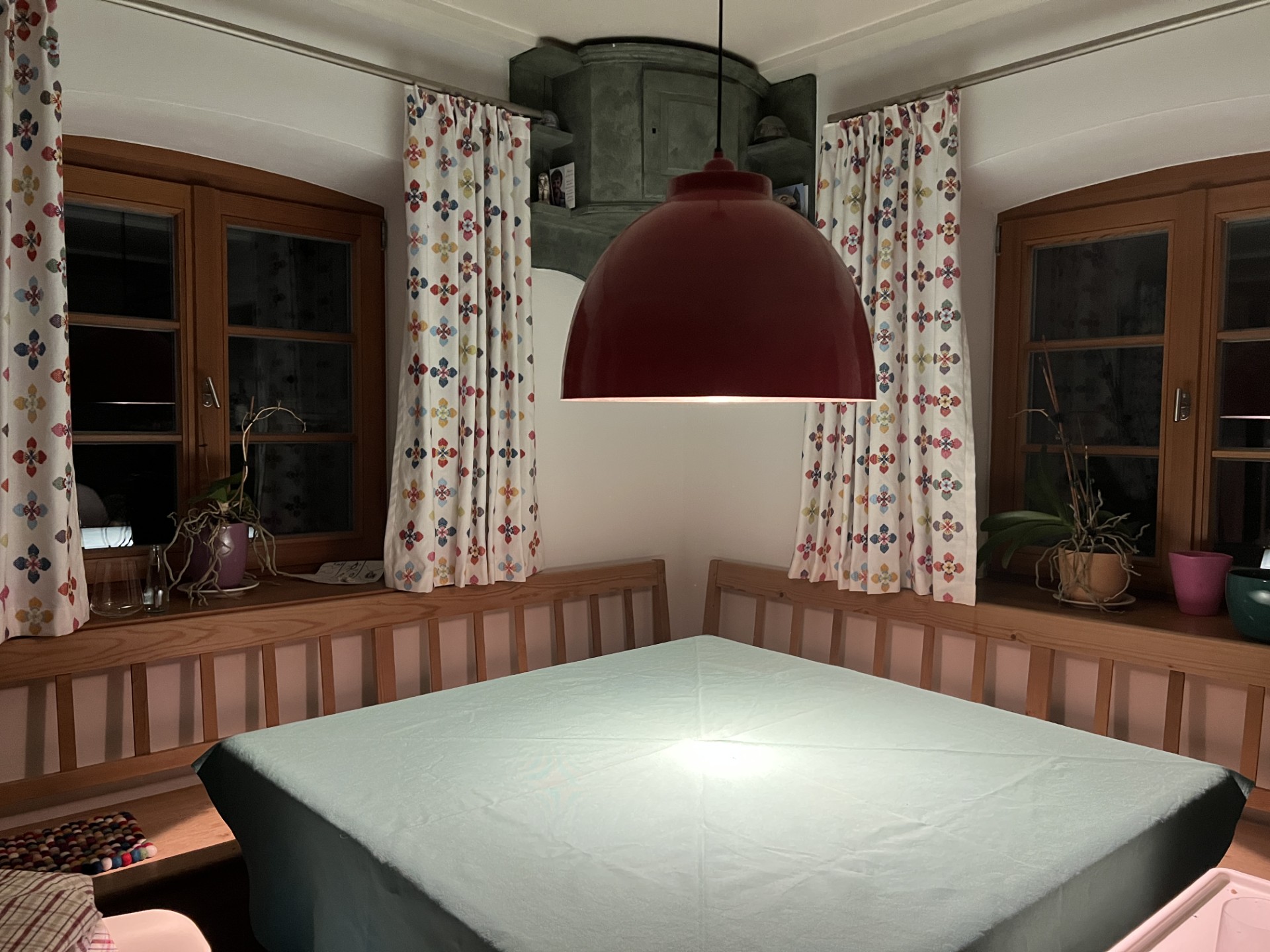 Gardine - Vorhänge mit Eckbank